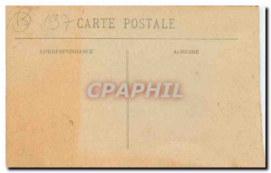 CPA Paris Avenue des Champs Elvsees et les Chaveaux  — Rückseite