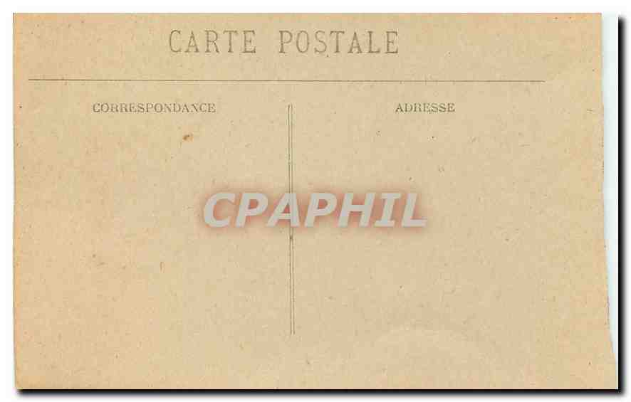 CPA Paris Eglise de la Madeleine  — Verso