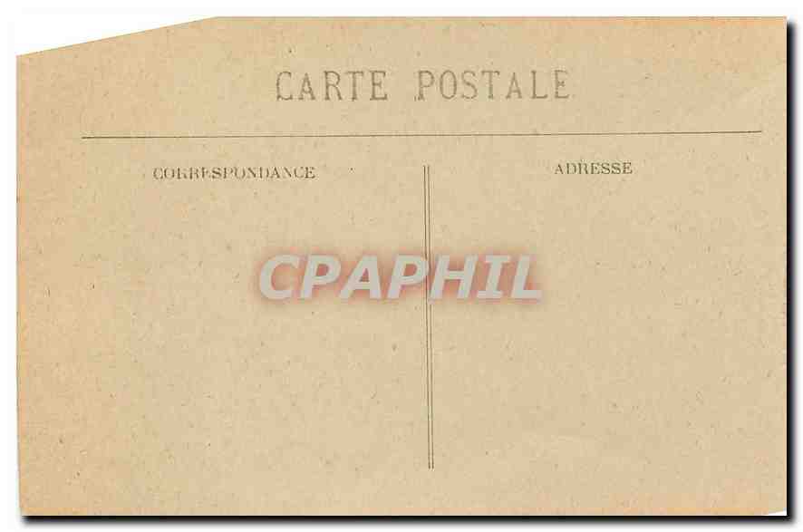 CPA Paris l'Hotel de Ville  — Rückseite