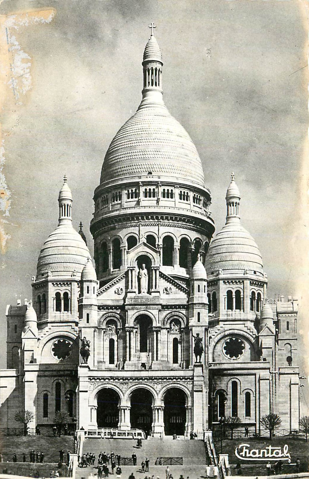 CPA Paris Basilique du Sacre Coeur de Montmartre 