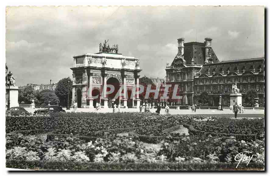 CPA Paris et ses Merveilles Place et arc de triomphe du Carrousel 