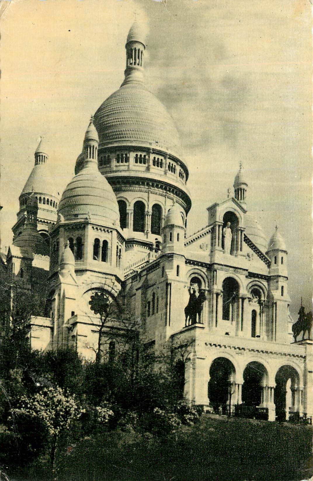 CPA Paris Le Sacre Coeur 