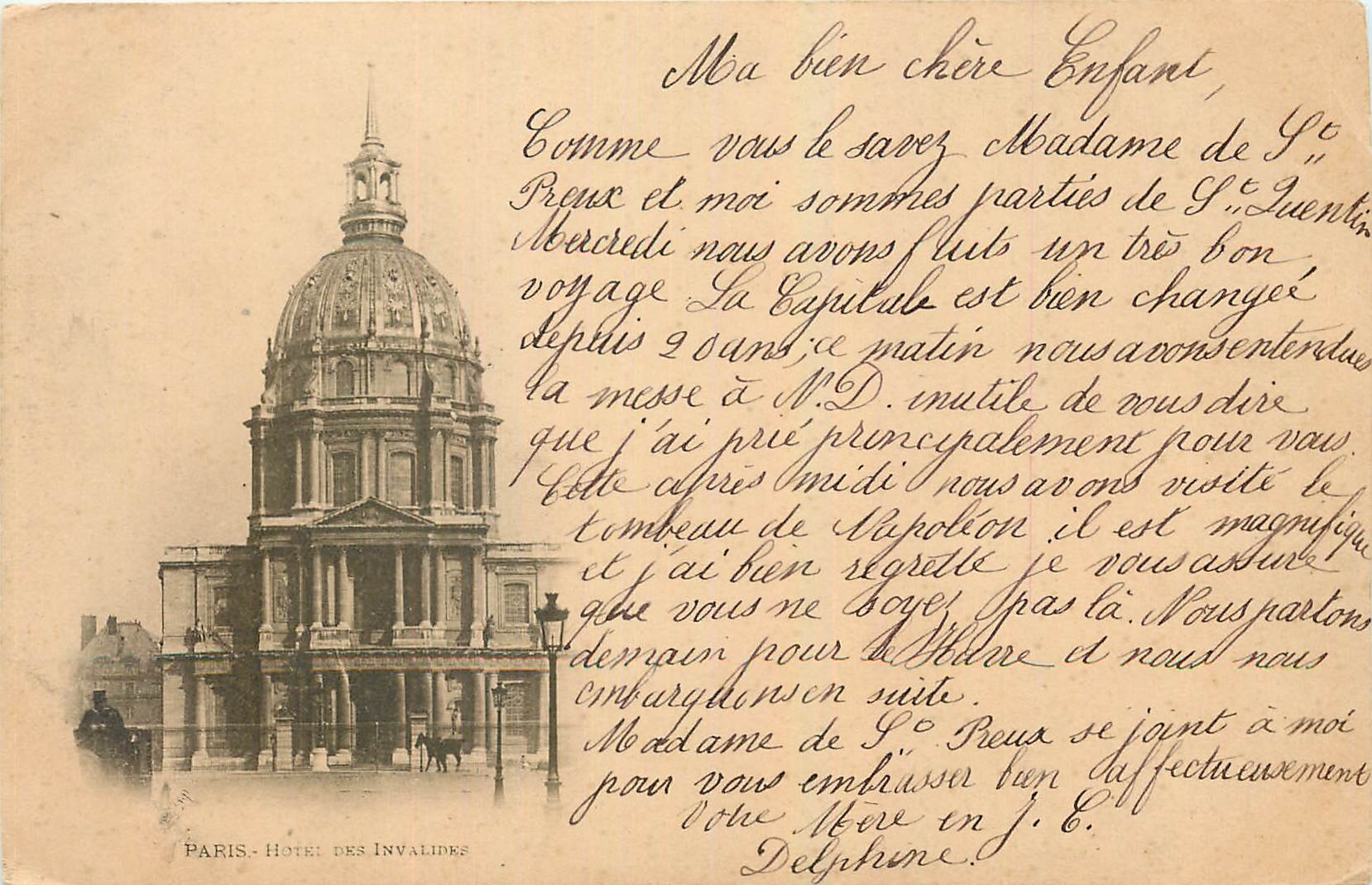 CPA Paris Hotel des Invalides 