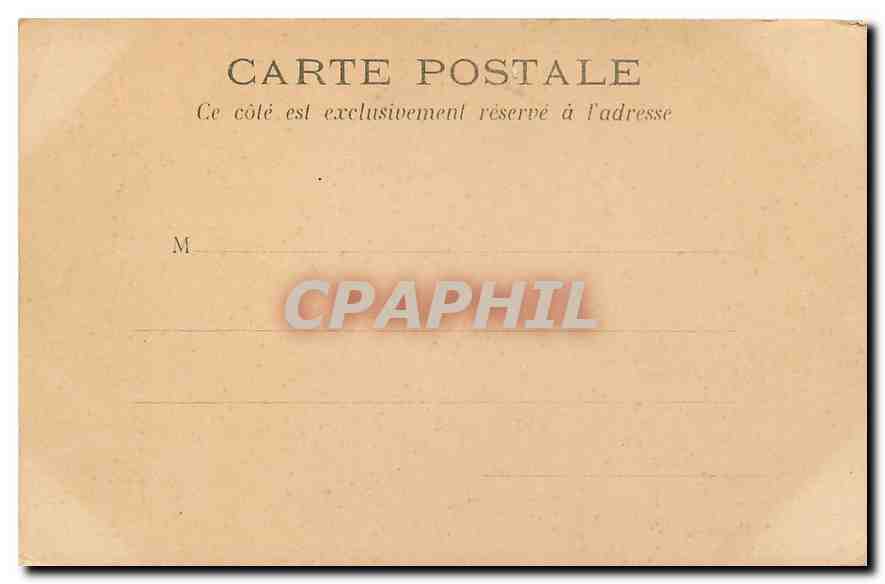 CPA Paris Hotel des Invalides  — Rückseite