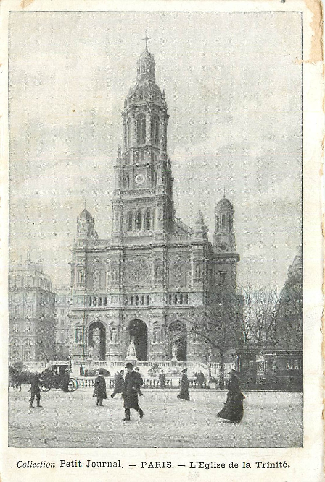 CPA Paris l'Eglise de la Trinite 