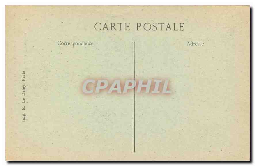 CPA Paris Eglise Saint Julien le Pauvre  — Verso