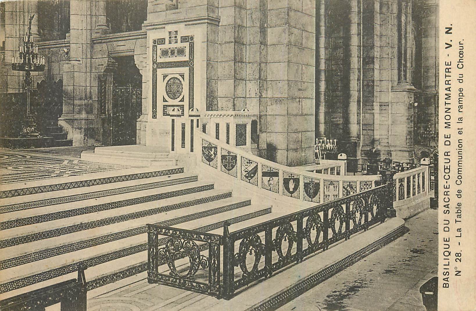 CPA Basilique du Sacre Coeur de Montmartre 
