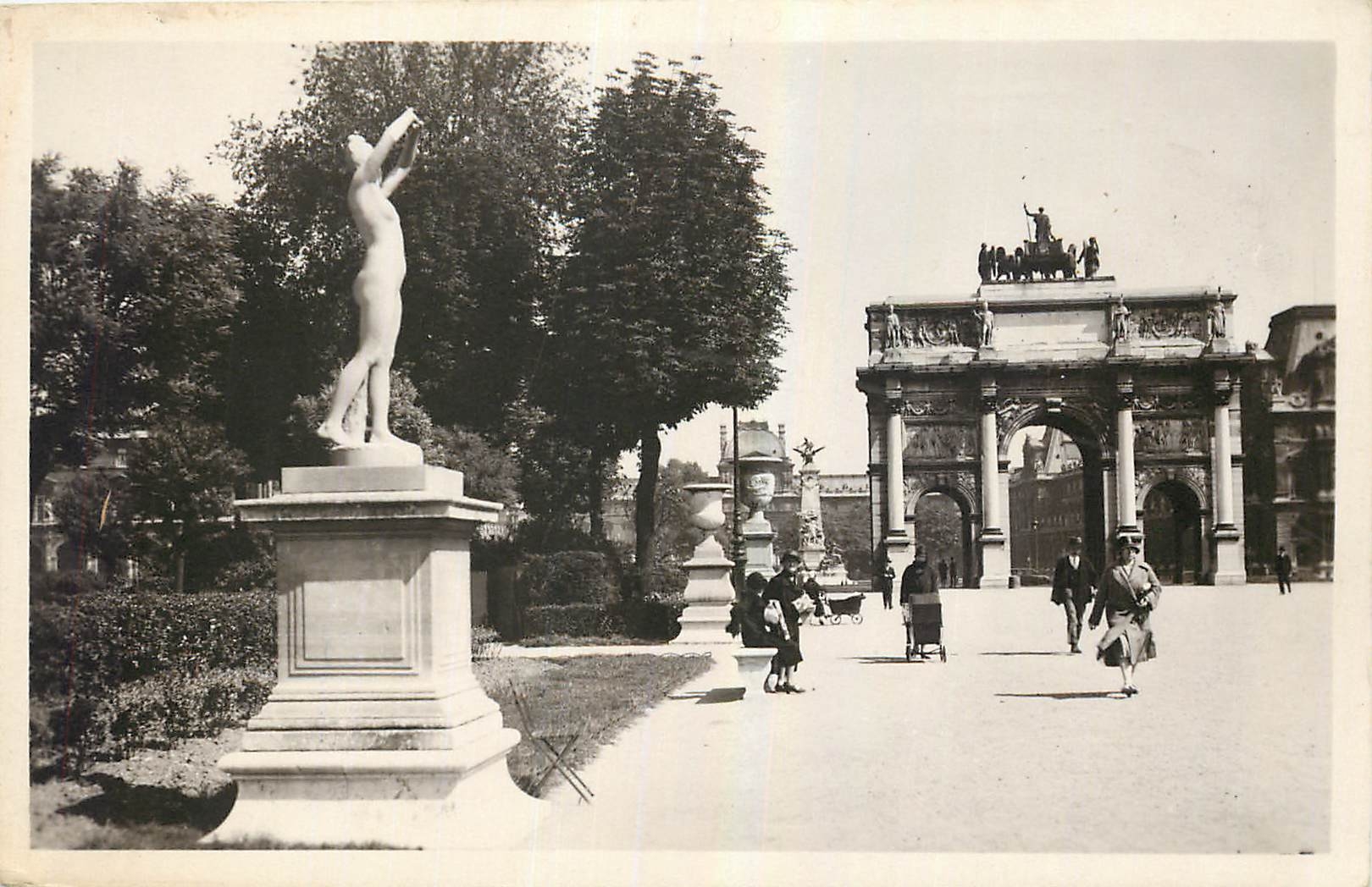 CPA Notre Beau Paris Arc du Carroussel 