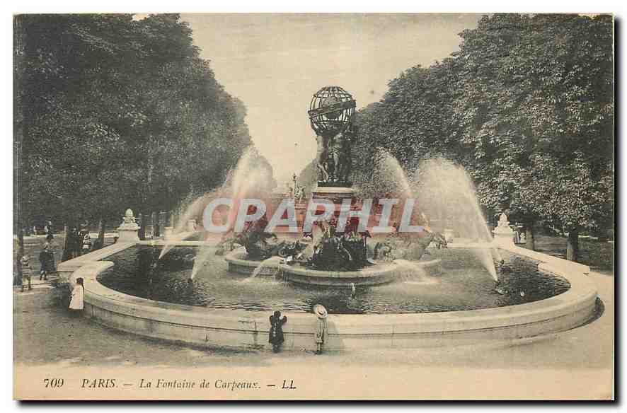CPA Paris La Fontaine de Carpeaux 