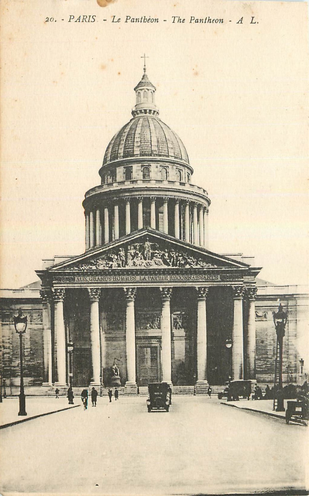 CPA Paris Le Pantheon 