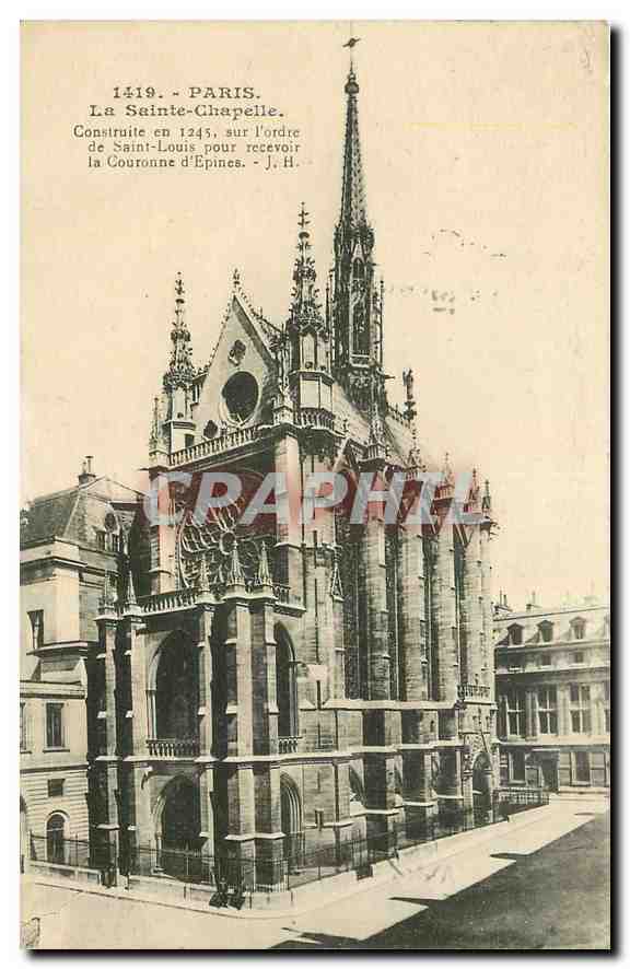 CPA Paris La Sainte Chapelle 