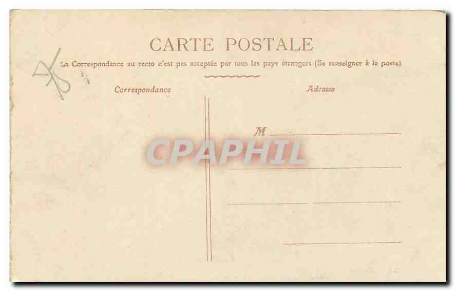 CPA Paris Portrait historique de l'Hotel du Petit Louvre  — Rückseite