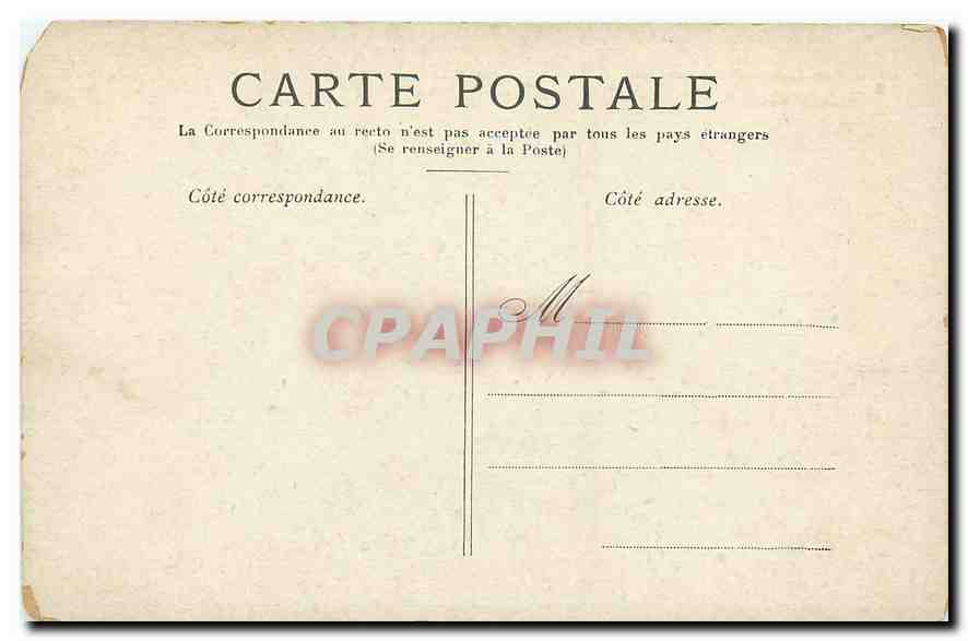 CPA Paris l'Arc de Triomphe des Tuileries  — Rückseite