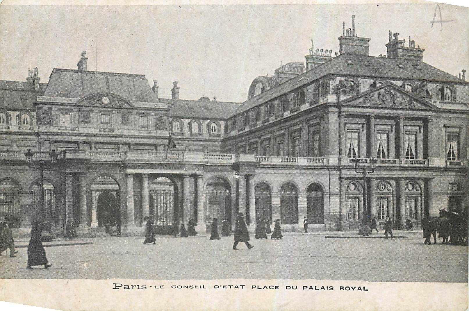 CPA Paris Le Conseil d'etat place du Palais Royal 