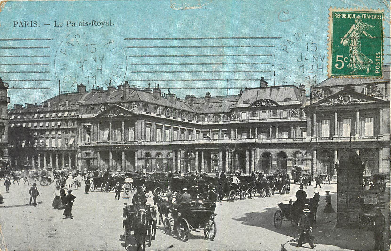 CPA Paris Le Palais Royal 