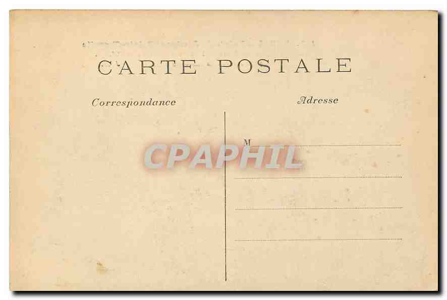 CPA Paris Palais de Justice et Sainte Chapelle  — Verso