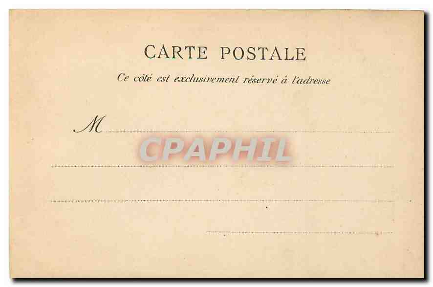 CPA Paris Cour d'Assises  — Verso
