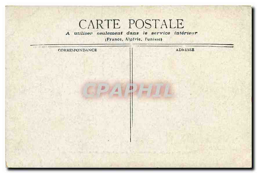 CPA Paris Allee centrale du Jardin des Tuileries  — Rückseite