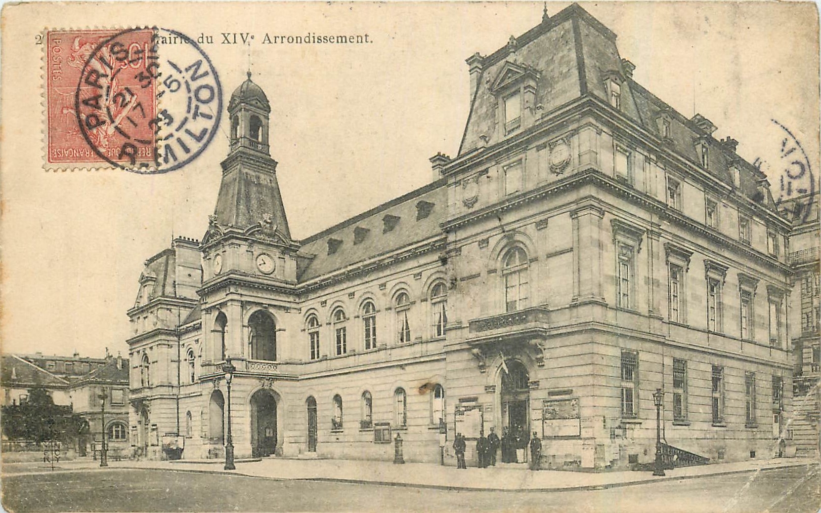 CPA Paris Mairie du 14eme Arrondissement 