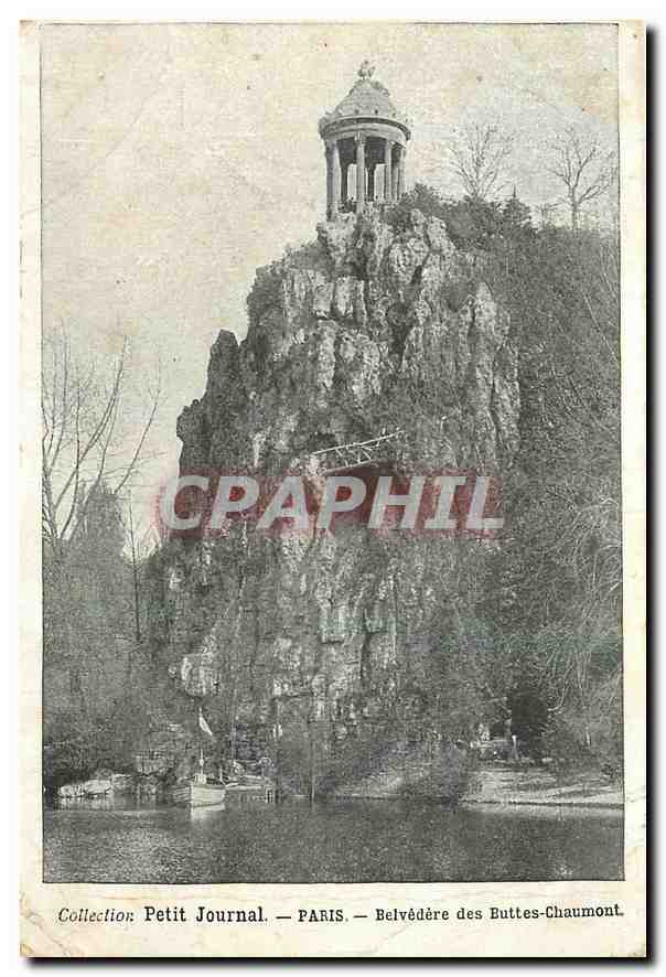 CPA Petit Journal Paris Belvedere des Buttes Chaumont 