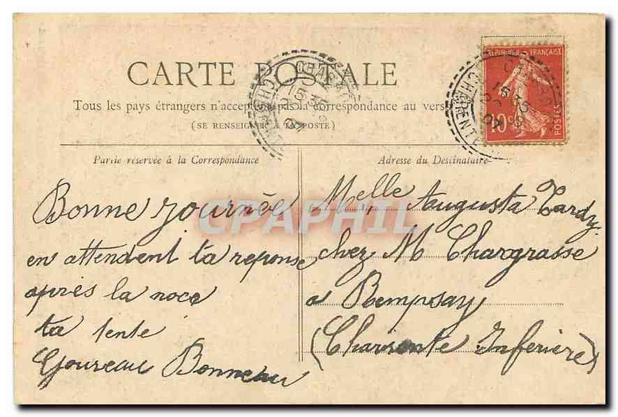 CPA Petit Journal Paris Belvedere des Buttes Chaumont  — Verso