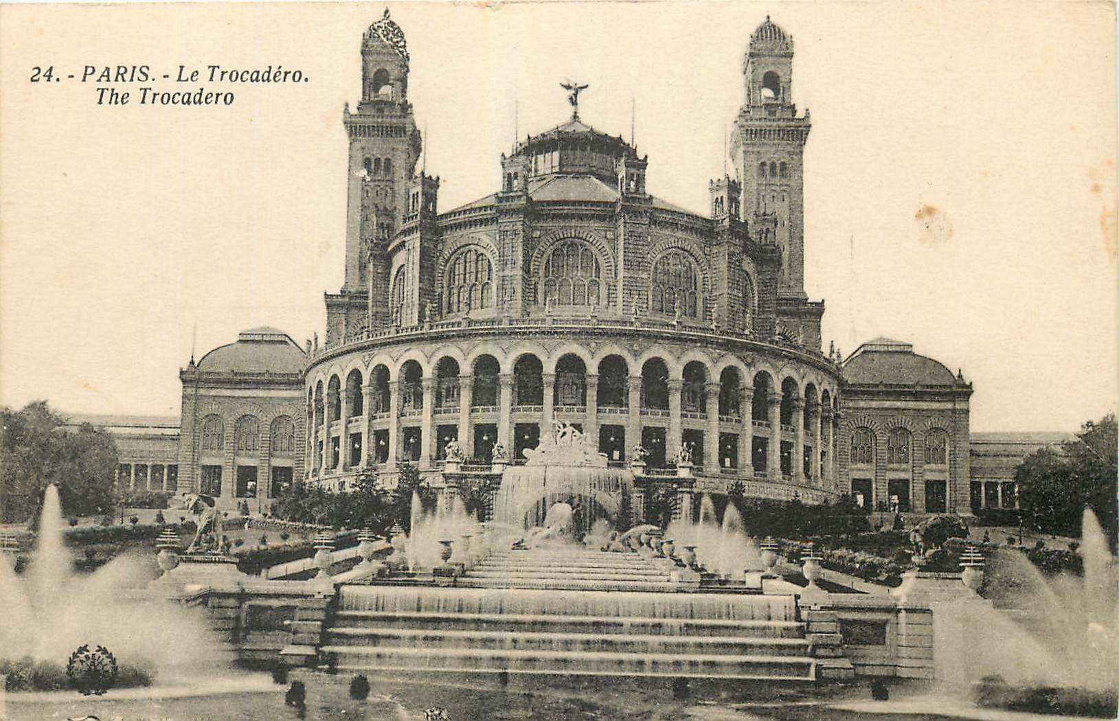 CPA Paris Le Trocadero 