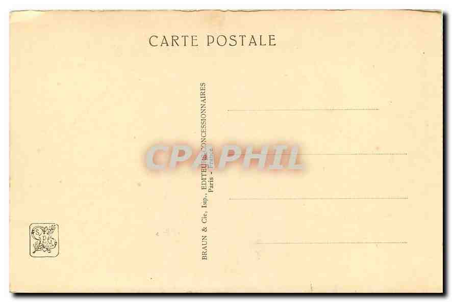 CPA Paris Temple d'Angkor Vat Etage superieur Exposition coloniale internationale  — Rückseite