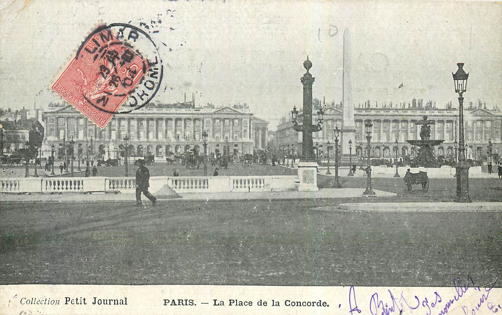 CPA Petit Journal Paris La Place de la Concorde 