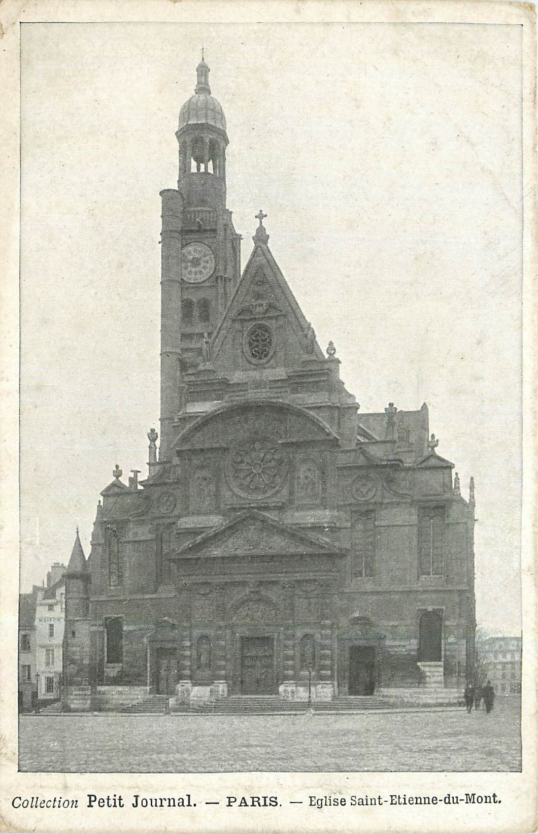 CPA Petit Journal Paris Eglise Saint Etienne du Mont 