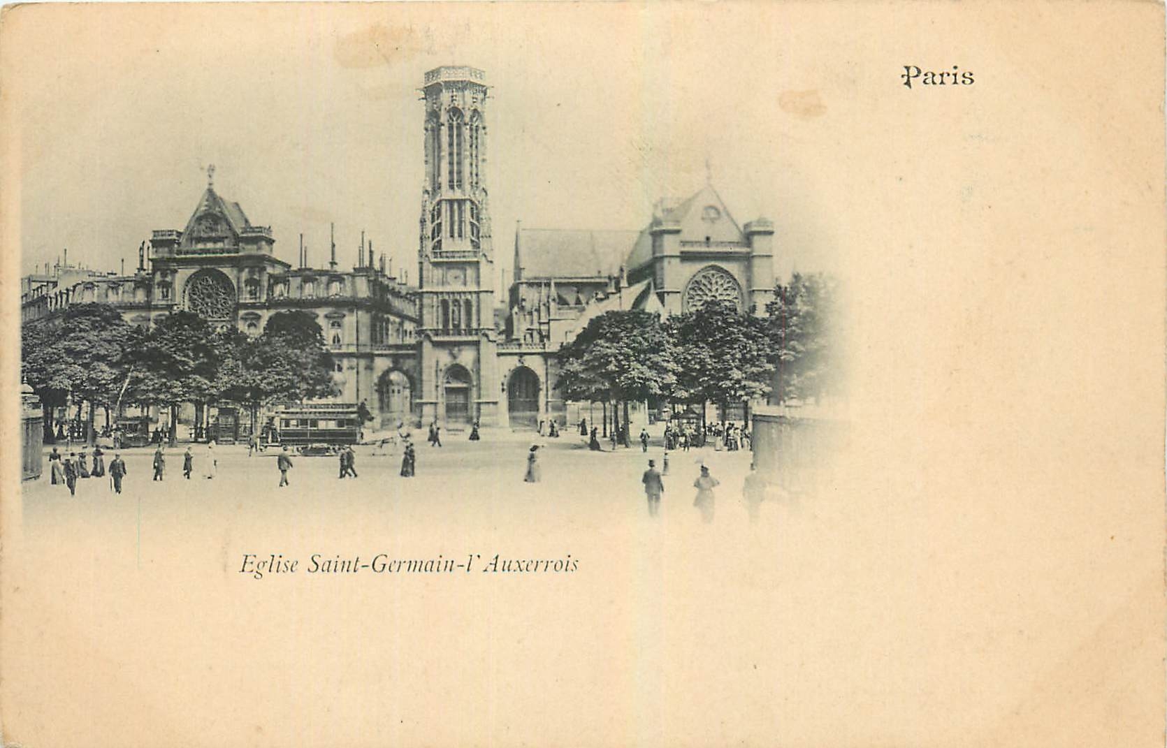 CPA Paris Eglise Saint Germain l'Auxerrois 