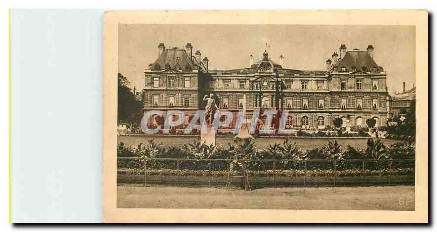 CPA Paris Le Palais de Luxembourg 