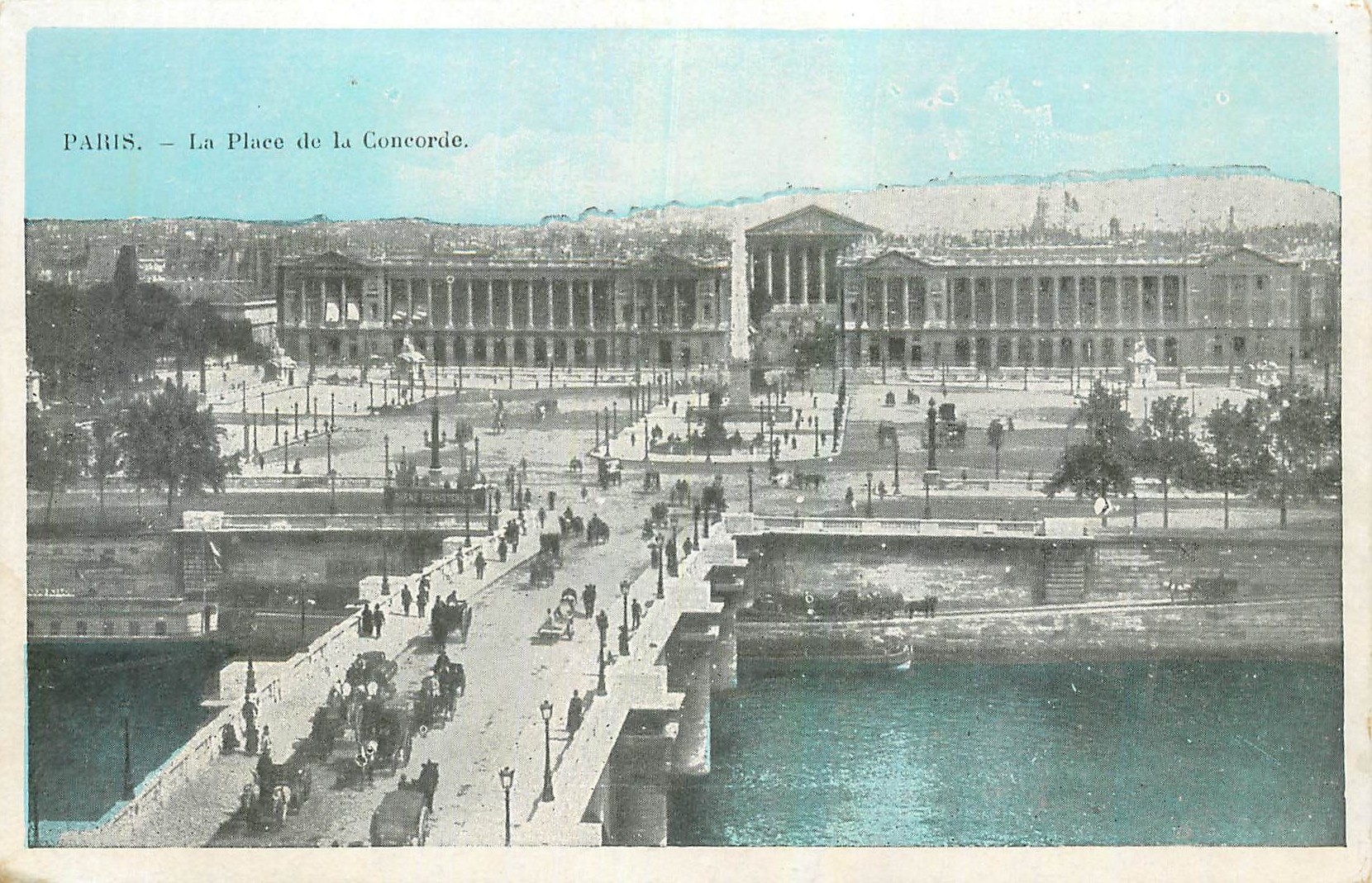 CPA Paris La Place de la Concorde 