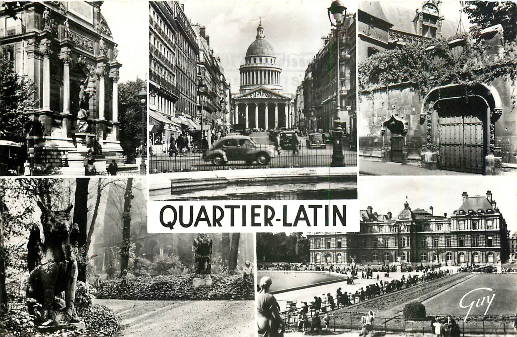 CPA Paris et ses Merveilles Quartier Latin 