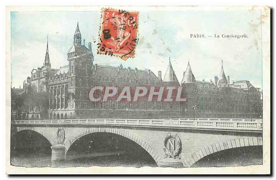 CPA Paris La Conciergerie 