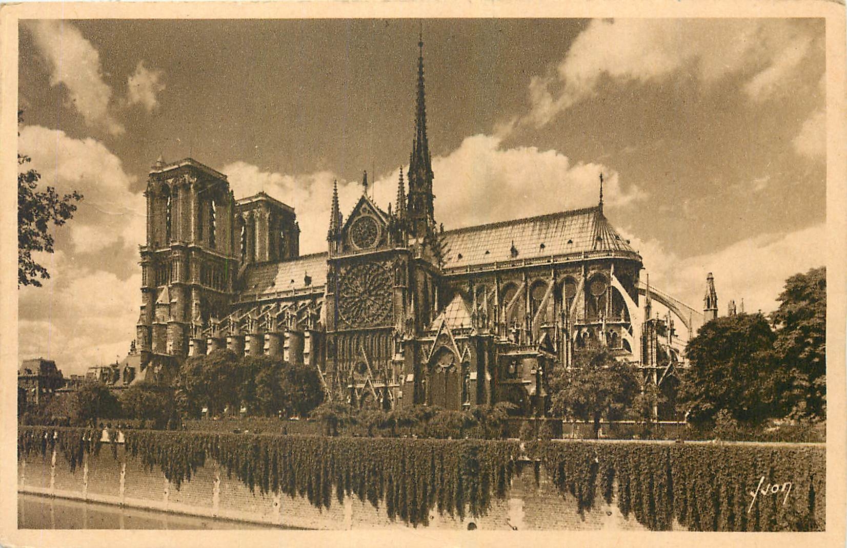 CPA Paris en flanant Notre Dame 