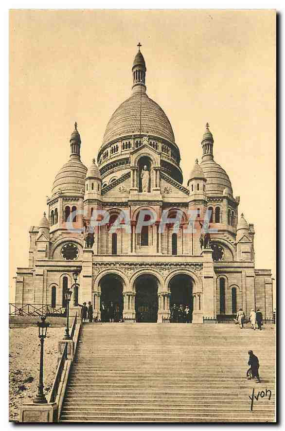 CPA Paris La Basilique du Sacre Coeur 