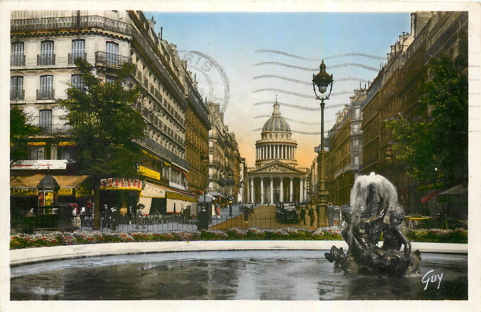 CPA Paris et ses Merveilles Pantheon et rue Soufflot 