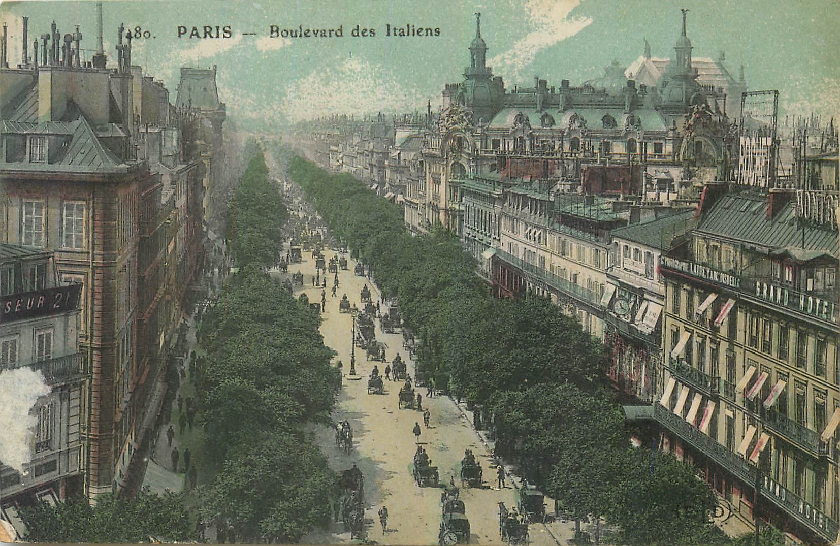 CPA Paris Boulevard des Italiens 