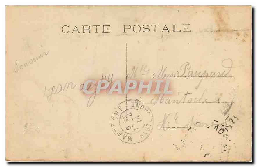 CPA Paris Le Dome des Invalides Tombeau de Napoleon I  — Rückseite