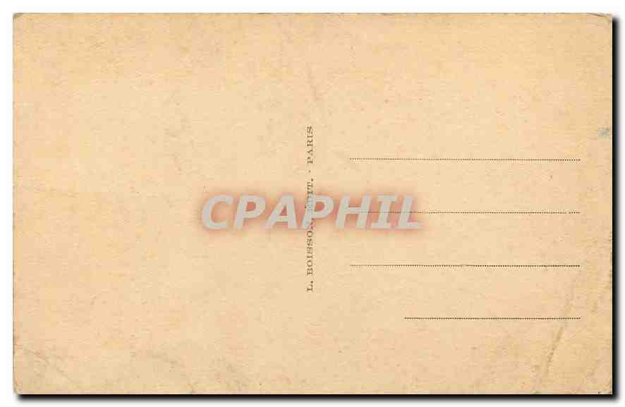 CPA Paris La Tour Saint Jacques  — Verso
