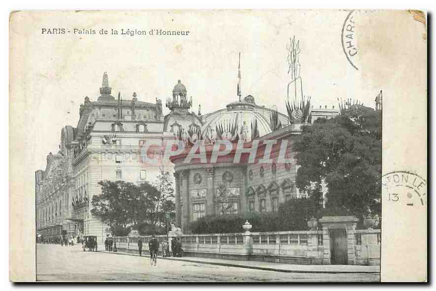 CPA Paris Palais de la Legion d'Honneur 