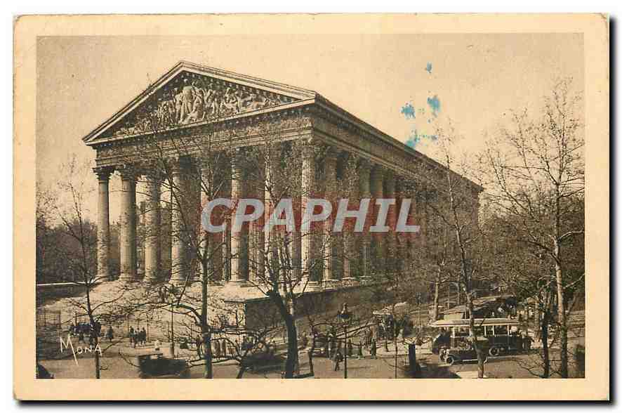 CPA Les Petits Tableaux de Paris La Madeleine 