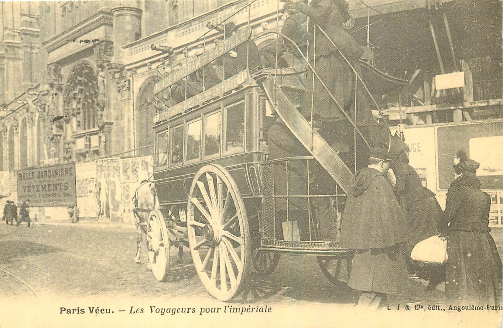 REPRO Paris Vecu Les Voyageurs pour l'imperiale 
