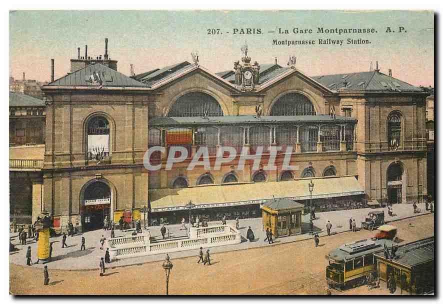 Paris — La Gare Montparnasse — A.P. — n°207