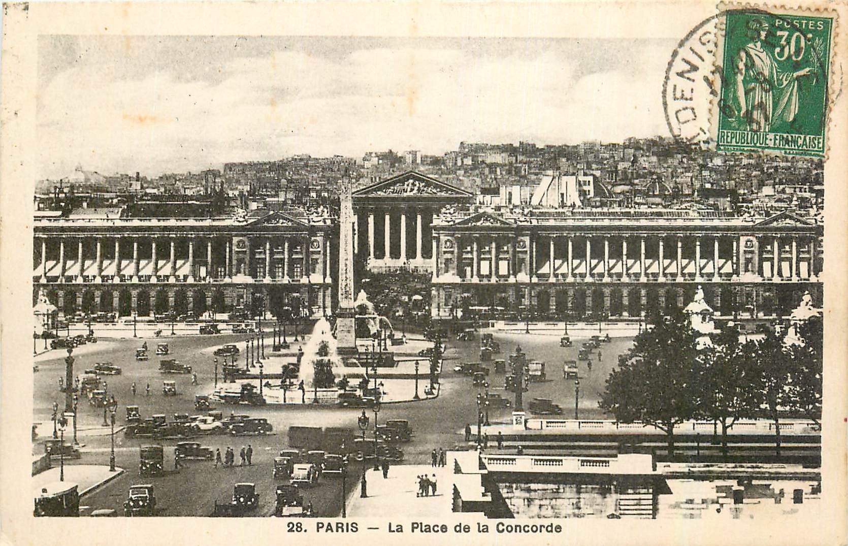 CPA Paris La Place de la Concorde 