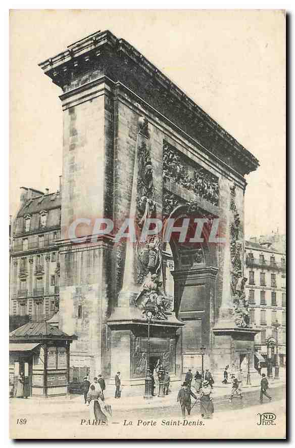 CPA Paris La Porte Saint Denis 
