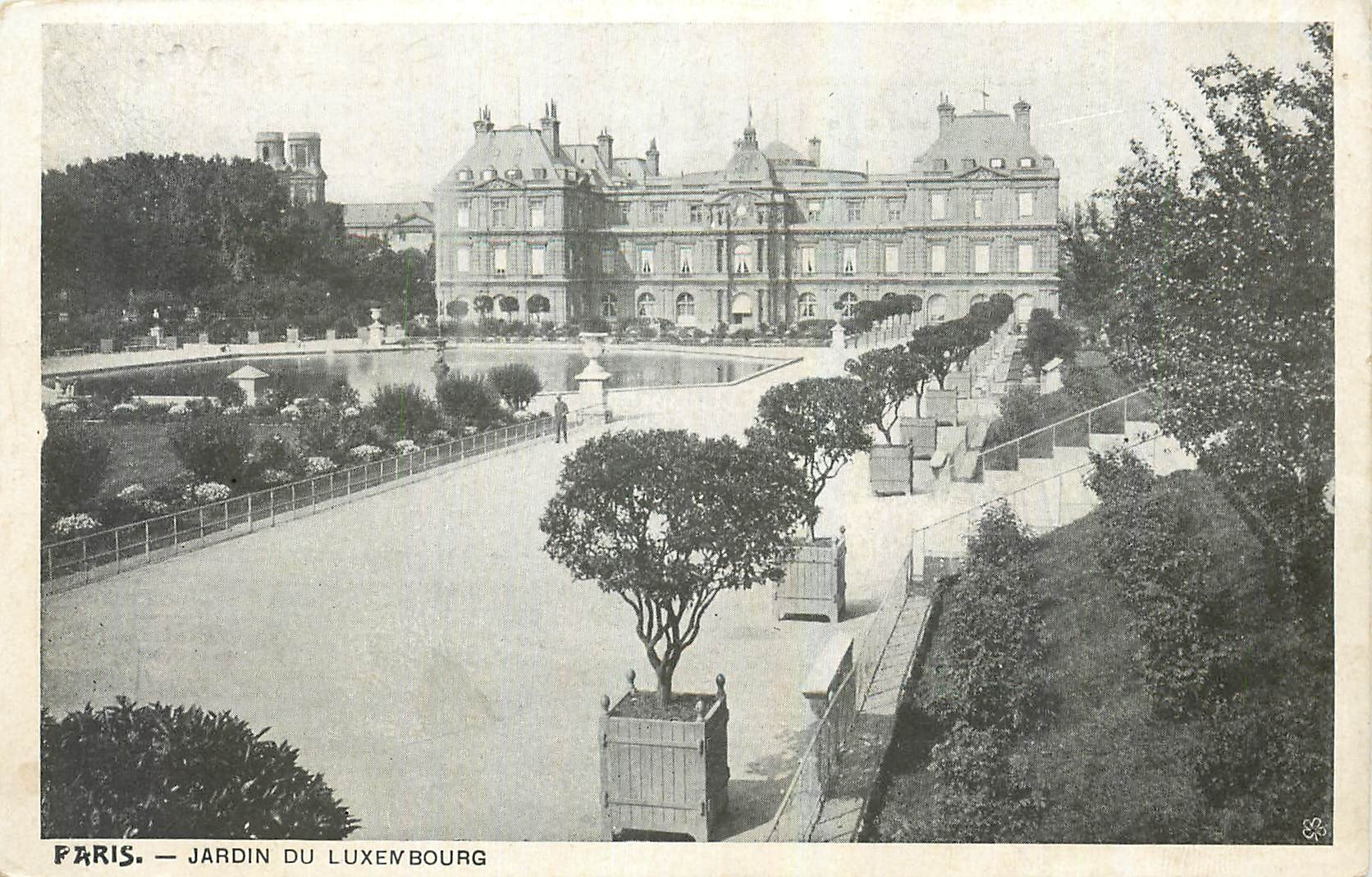 CPA Paris Jardin du Luxembourg 