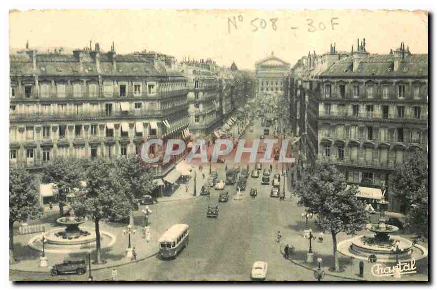 CPA Paris Avenue de l'Opera 