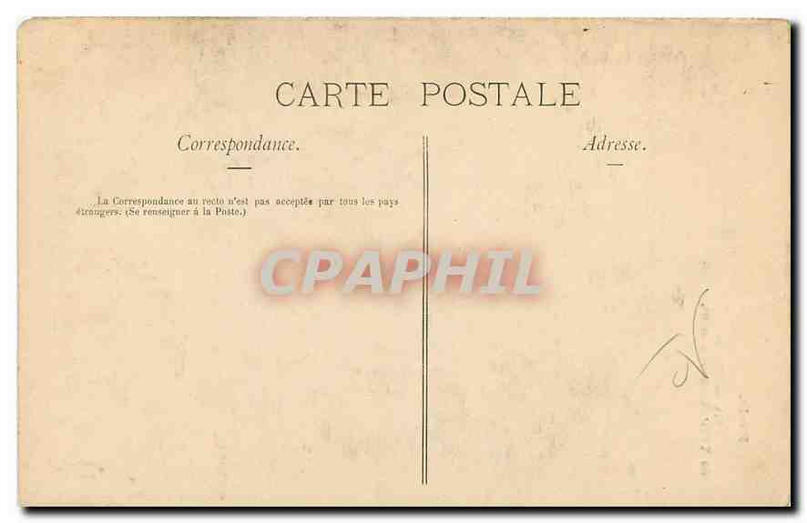CPA Paris Mairie du 17eme — Rückseite