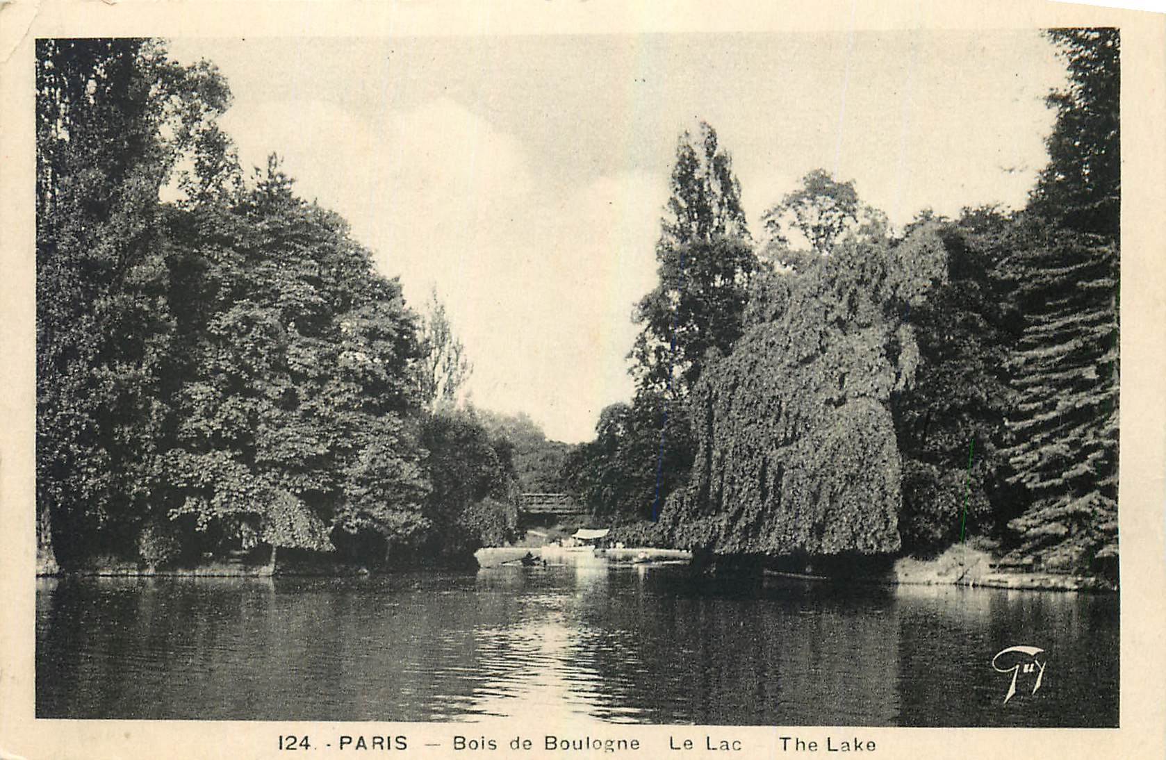 CPA Paris Bois de Boulogne Le Lac 